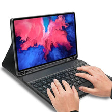 Заредете изображение във визуализатора на галерията – Tech-Protect SC Pen + Keyboard case with keyboard for Lenovo Tab M10 Plus (3rd gen.) 10.6" TB-125 / TB-128 - black
