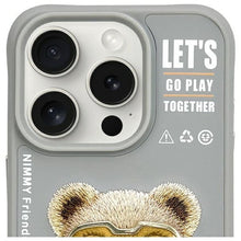 Заредете изображение във визуализатора на галерията – NIMMY case COOL&amp;CUTE 2.0 Bear for IPHONE 15 Pro gray
