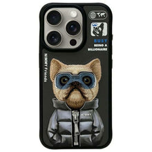 Заредете изображение във визуализатора на галерията – NIMMY case COOL&amp;CUTE 2.0 Dog for IPHONE 15 Pro black
