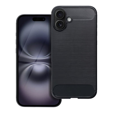 Гръб CARBON за IPHONE 16 Plus черен