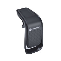 Стойка за телефон за кола Forcell F-Grip Carbon B060 за вентилационна решетка - черна