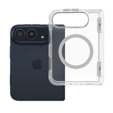 Заредете изображение във визуализатора на галерията – Гръб Forcell F-Protect 4sD-i Clear 2.5 mm Premium Hinge за iPhone Duo с MagSafe - прозрачен
