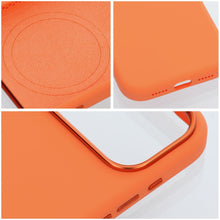 Заредете изображение във визуализатора на галерията – Гръб Forcell F-Protect Frame Premium за iPhone 18 Pro / 17 Pro с Magsafe - оранжев – снимка 6
