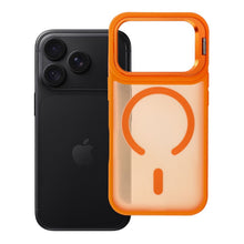 Заредете изображение във визуализатора на галерията – Гръб Forcell F-Protect Shadow Stand Premium за iPhone 18 Pro / 17 Pro с MagSafe и стойка - оранжев
