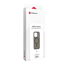 Заредете изображение във визуализатора на галерията – Гръб Forcell F-Protect Smoke Hybrid Premium Lite за iPhone 14 Pro с MagSafe - черен – снимка 7
