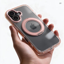 Заредете изображение във визуализатора на галерията – Гръб Frame Circle Stand за iPhone 12 с MagSafe и стойка - златист – снимка 4
