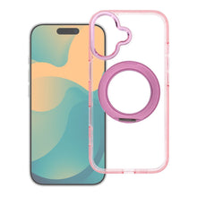 Заредете изображение във визуализатора на галерията – Гръб Frame Circle Stand за iPhone 14 с MagSafe и стойка - розов
