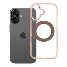 Заредете изображение във визуализатора на галерията – Гръб Frame Circle Stand за iPhone 17 с MagSafe и стойка - златист
