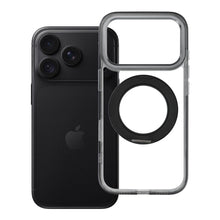 Заредете изображение във визуализатора на галерията – Гръб Frame Circle Stand за iPhone 18 Pro / 17 Pro с MagSafe и стойка - черен
