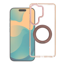 Заредете изображение във визуализатора на галерията – Гръб Frame Circle Stand за Samsung S26 с MagSafe и стойка - златист

