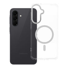 Заредете изображение във визуализатора на галерията – Гръб Frame Clear Hybrid Mag Cover за Samsung A37 с MagSafe - прозрачен
