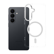 Заредете изображение във визуализатора на галерията – Гръб Frame Clear Hybrid Mag Cover за Samsung S26 с MagSafe - прозрачен
