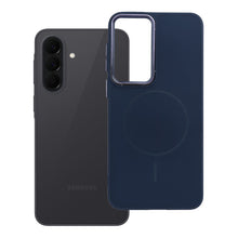 Заредете изображение във визуализатора на галерията – Гръб Frame Mag Cover за Samsung A37 с MagSafe - тъмносин

