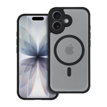 Заредете изображение във визуализатора на галерията – Гръб Full Matte Mag Cover за iPhone 17 с MagSafe - черен
