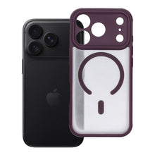 Заредете изображение във визуализатора на галерията – Гръб Full Matte Mag Cover за iPhone 18 Pro / 17 Pro с MagSafe - бордо
