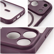 Заредете изображение във визуализатора на галерията – Гръб Full Matte Mag Cover за iPhone 18 Pro Max / 17 Pro Max с MagSafe - бордо – снимка 5
