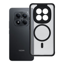 Заредете изображение във визуализатора на галерията – Гръб Full Matte Mag Cover за Xiaomi Redmi Note 15 PRO 4G с MagSafe - черен
