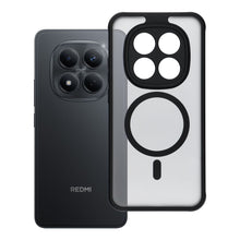 Заредете изображение във визуализатора на галерията – Гръб Full Matte Mag Cover за Xiaomi Redmi Note 15 PRO 5G с MagSafe - черен
