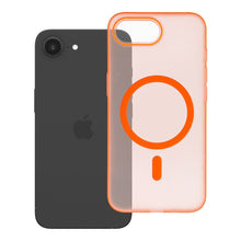 Заредете изображение във визуализатора на галерията – Гръб Go Orange за iPhone 16e (SE4 2025) / 17e с MagSafe - оранжев
