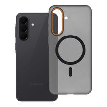 Заредете изображение във визуализатора на галерията – Гръб Go Orange за Samsung A37 с MagSafe - черен
