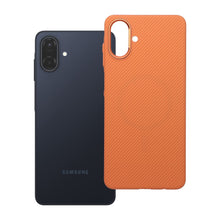 Заредете изображение във визуализатора на галерията – Гръб K-Look за Samsung A07 / A08 с MagSafe - оранжев
