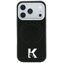 Заредете изображение във визуализатора на галерията – Гръб KARL LAGERFELD за IPHONE 18 Pro Max/17 Pro Max с MagSafe (Grained Embossed Ring &amp; Kameo Logo) - черен – снимка 4
