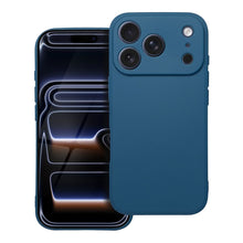 Заредете изображение във визуализатора на галерията – Гръб Matt за iPhone 17 Pro / 18 Pro (нисък ръб на камерата) - син
