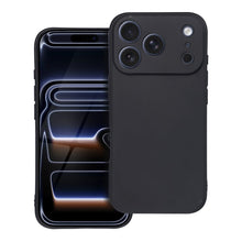 Заредете изображение във визуализатора на галерията – Гръб Matt за iPhone 17 Pro / 18 Pro (нисък ръб на камерата) - черен
