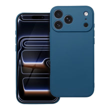 Заредете изображение във визуализатора на галерията – Гръб Matt за iPhone 17 Pro Max / 18 Pro Max (нисък ръб на камерата) - син
