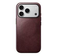 Заредете изображение във визуализатора на галерията – Кожен гръб NOMAD за IPHONE 18 Pro/17 Pro с MagSafe (Modern Leather Case Horween Leather) - бордо – снимка 4
