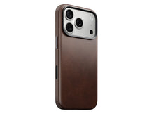 Заредете изображение във визуализатора на галерията – Кожен гръб NOMAD за IPHONE 18 Pro/17 Pro с MagSafe (Traditional Leather Case Horween Leather) - rustic brown – снимка 2
