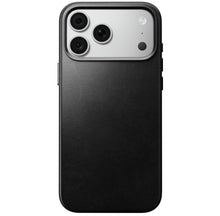Заредете изображение във визуализатора на галерията – Кожен гръб NOMAD за IPHONE 18 Pro Max/17 Pro Max с MagSafe (Traditional Leather Case Horween Leather) - черен
