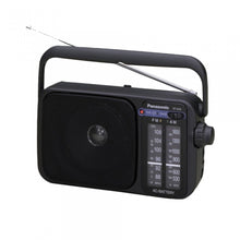 Заредете изображение във визуализатора на галерията – Радио PANASONIC RF-2400DEG-K AM / FM мрежово/батерийно, високоговорител
