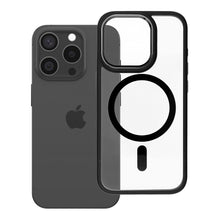 Заредете изображение във визуализатора на галерията – Гръб ROAR MAG BUMPER за IPHONE 15 Pro с MagSafe - черен
