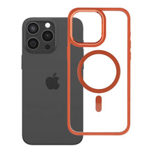 Заредете изображение във визуализатора на галерията – Гръб ROAR MAG BUMPER за IPHONE 15 Pro Max с MagSafe - оранжев
