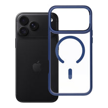 Заредете изображение във визуализатора на галерията – Гръб ROAR MAG BUMPER за IPHONE 18 Pro Max / 17 Pro Max с MagSafe - тъмносин
