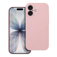 Заредете изображение във визуализатора на галерията – Гръб Silicone 2mm за iPhone 17 с MagSafe (със защита на камерата) - пудренорозов
