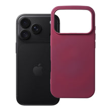 Заредете изображение във визуализатора на галерията – Гръб Silicone за iPhone 18 Pro / 17 Pro - бордо
