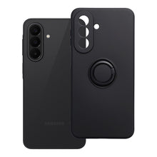 Заредете изображение във визуализатора на галерията – Гръб Silicone Ring за Samsung A27 5G с пръстен - черен
