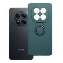 Заредете изображение във визуализатора на галерията – Гръб Silicone Ring за Xiaomi Redmi Note 15 5G с пръстен - зелен

