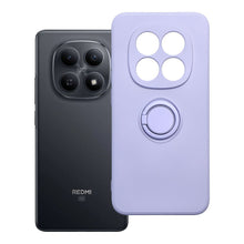 Заредете изображение във визуализатора на галерията – Гръб Silicone Ring за Xiaomi Redmi Note 15 PRO 5G с пръстен - виолетов
