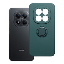 Заредете изображение във визуализатора на галерията – Гръб Silicone Ring за Xiaomi Redmi Note 15 PRO PLUS 5G с пръстен - зелен
