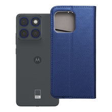 Заредете изображение във визуализатора на галерията – Калъф тип книга Smart Case Book за Motorola EDGE 70 - тъмносин
