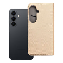 Заредете изображение във визуализатора на галерията – Калъф тип книга Smart Case Book за Samsung S26 PLUS - златист

