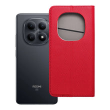 Заредете изображение във визуализатора на галерията – Калъф тип книга Smart Case Book за Xiaomi Redmi NOTE 15 PRO PLUS 5G - червен
