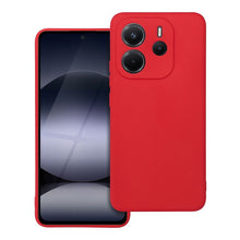 Заредете изображение във визуализатора на галерията – Гръб Soft за Xiaomi Redmi Note 14 4G (GLOBAL - 164,84mm x 78,15mm x 8,16mm) - червен
