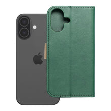 Заредете изображение във визуализатора на галерията – Калъф тип книга Split Book за iPhone 17 / 18 - зелено-златист
