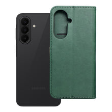 Заредете изображение във визуализатора на галерията – Калъф тип книга Split Book за Samsung A27 - зелено-златист
