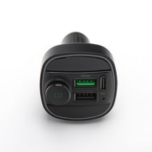 Заредете изображение във визуализатора на галерията – Transmiter for car Blue Star Wave L2 RGB Classy light typ C x1 USB x2 20W black
