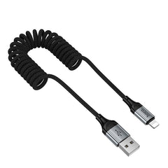 Кабел USB A към Lightning Hoco PD 2,4A 1,5 m X121 - черен